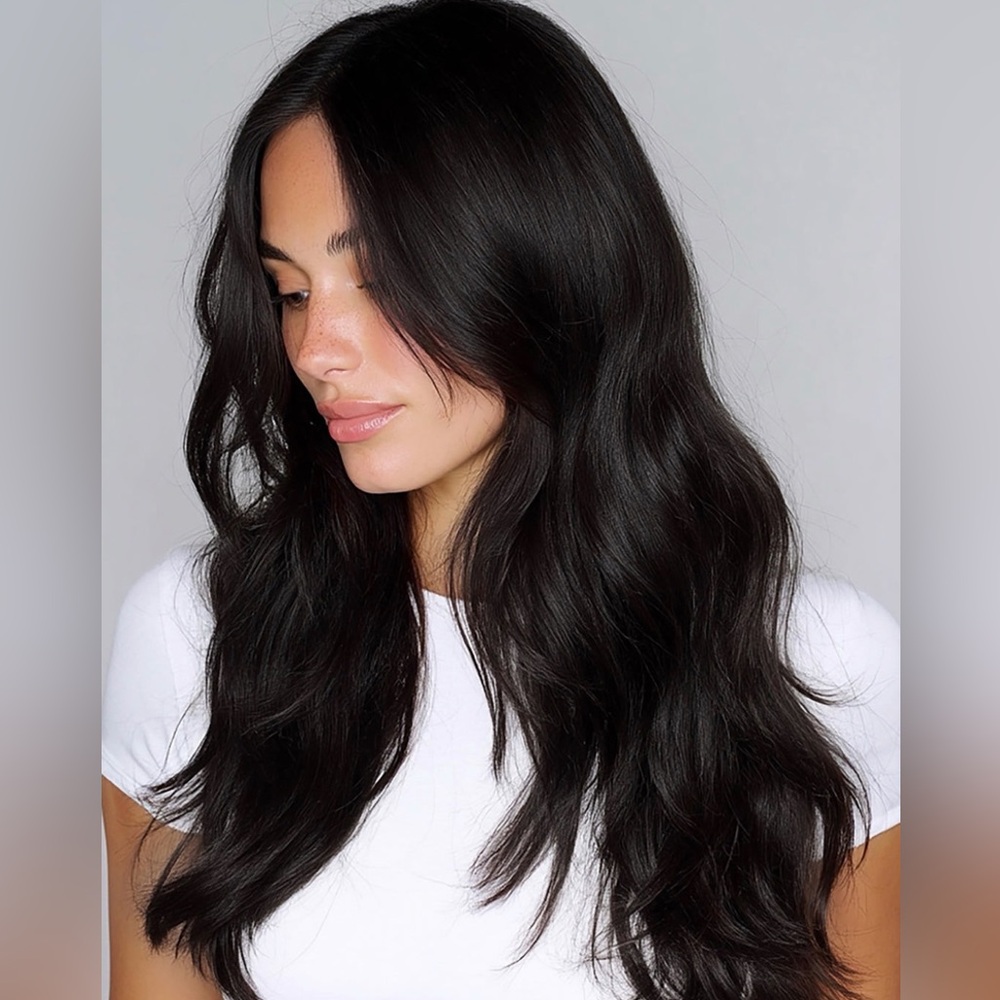 Bellami 120g Clip-In Hair Extensions 18" Off Black (1B)